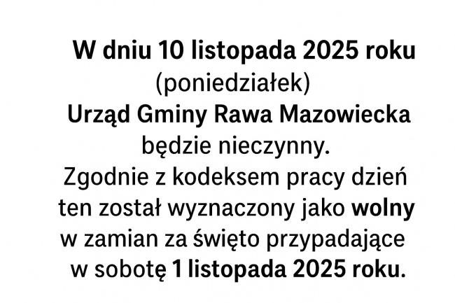 10 listopada 2025 rok