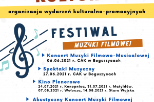 Plakat - Festiwal Muzyki Filmowej