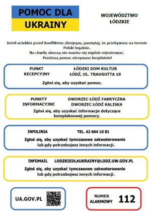 Ulotka informacyjna