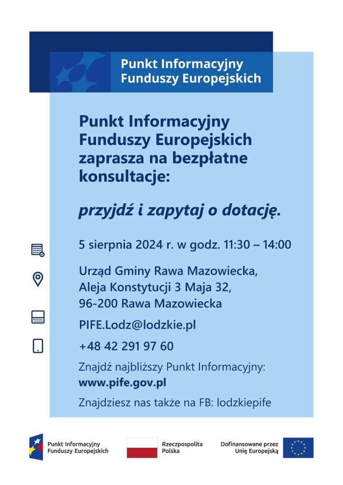 Plakat informacyjny o wydarzeniu