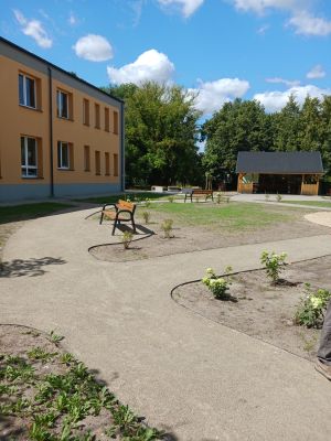 Budowa miejsca rekreacji w Starej Rossosze - zdjęcia inwestycji