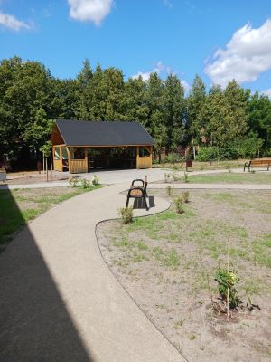 Budowa miejsca rekreacji w Starej Rossosze - zdjęcia inwestycji