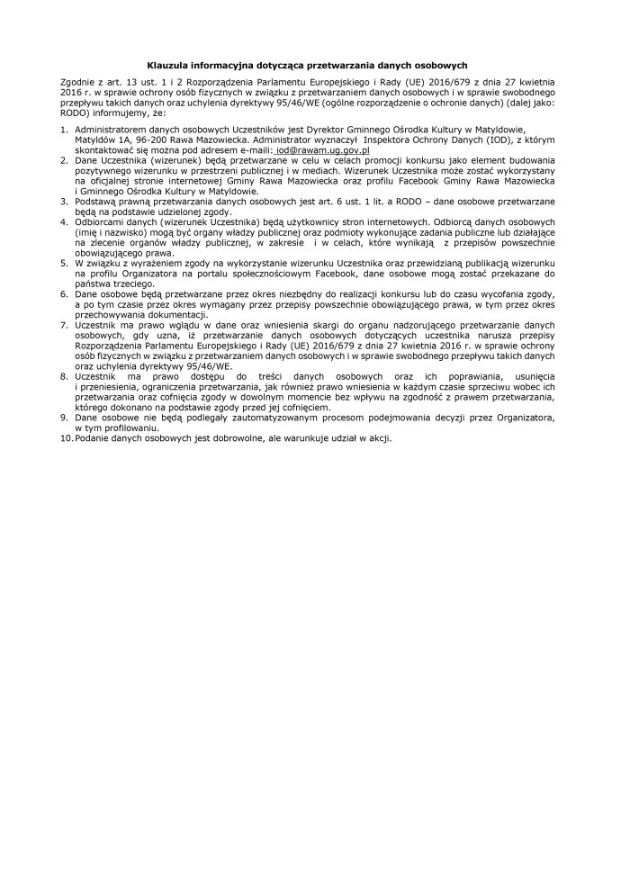 Walentynkowy konkurs fotograficzny_rodo