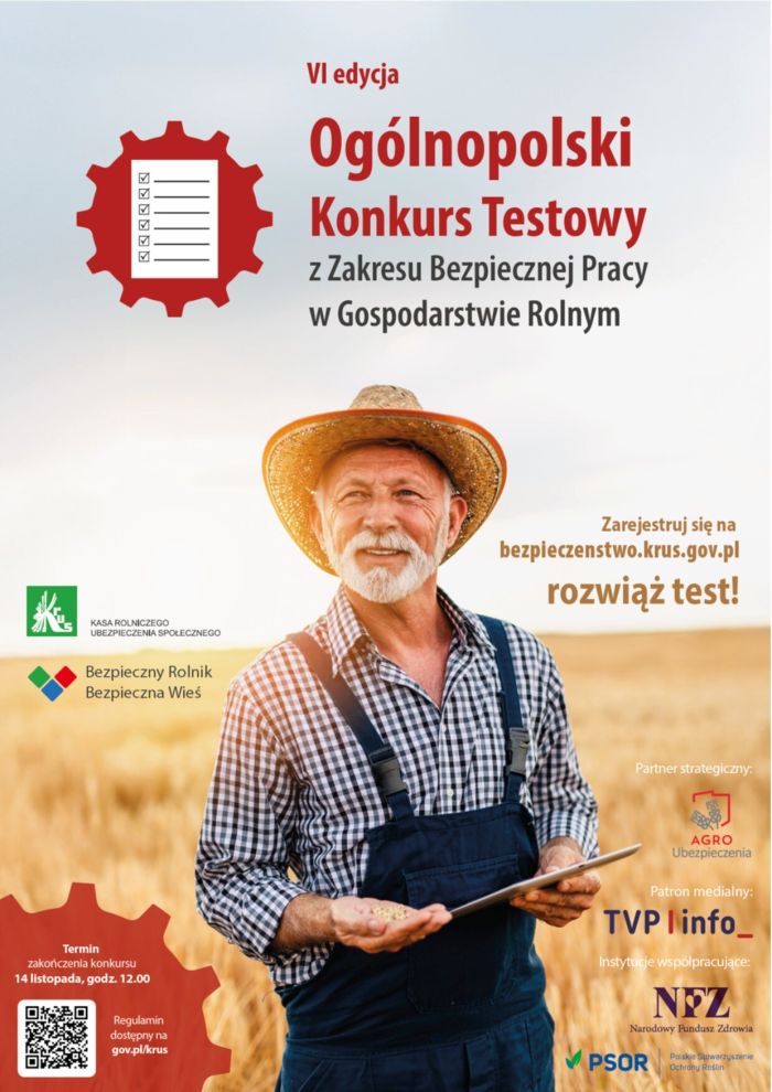 plakat konkurs testowy