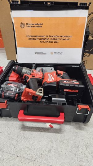 Zdjęcie przedstawiające zakupione elektronarzędzia