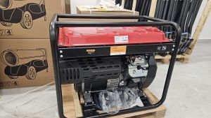 Zdjęcie przedstawiające zakupione agregaty prądotwórcze