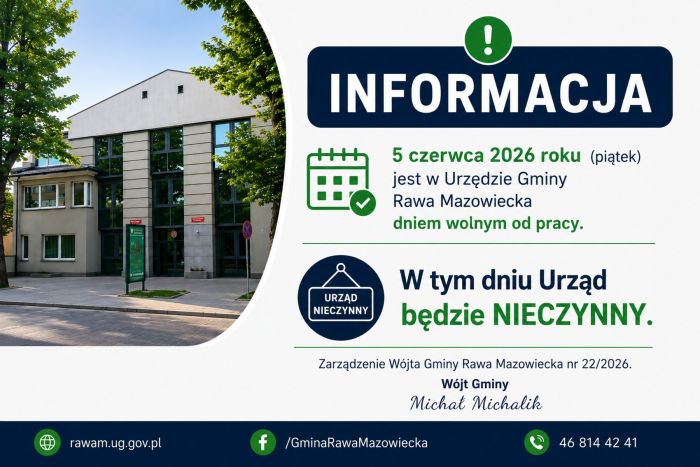 Informacja o pracy urzędu