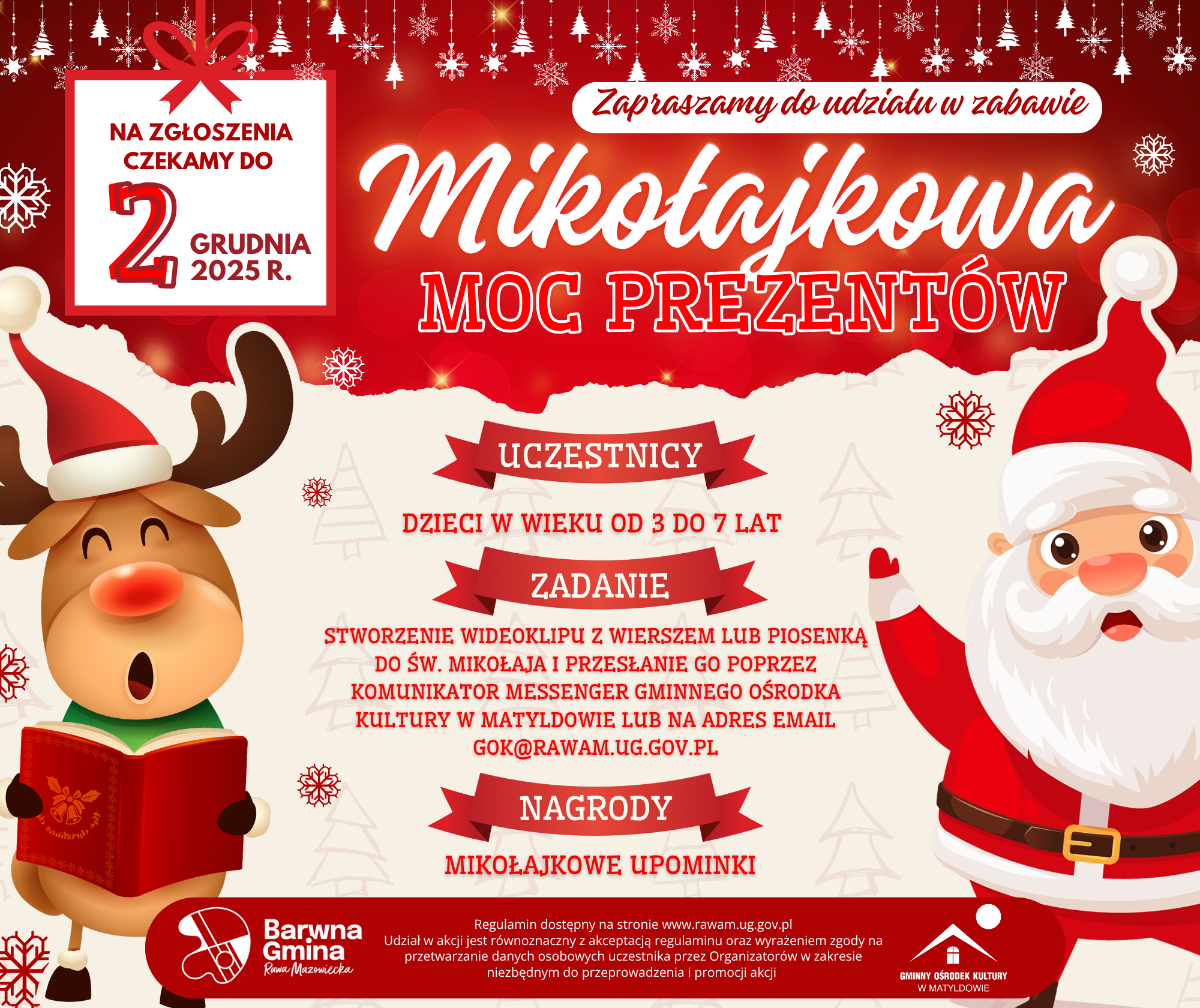 Mikołajki tuż, tuż, a razem z nimi nasza Mikołajkowa Moc Prezentów