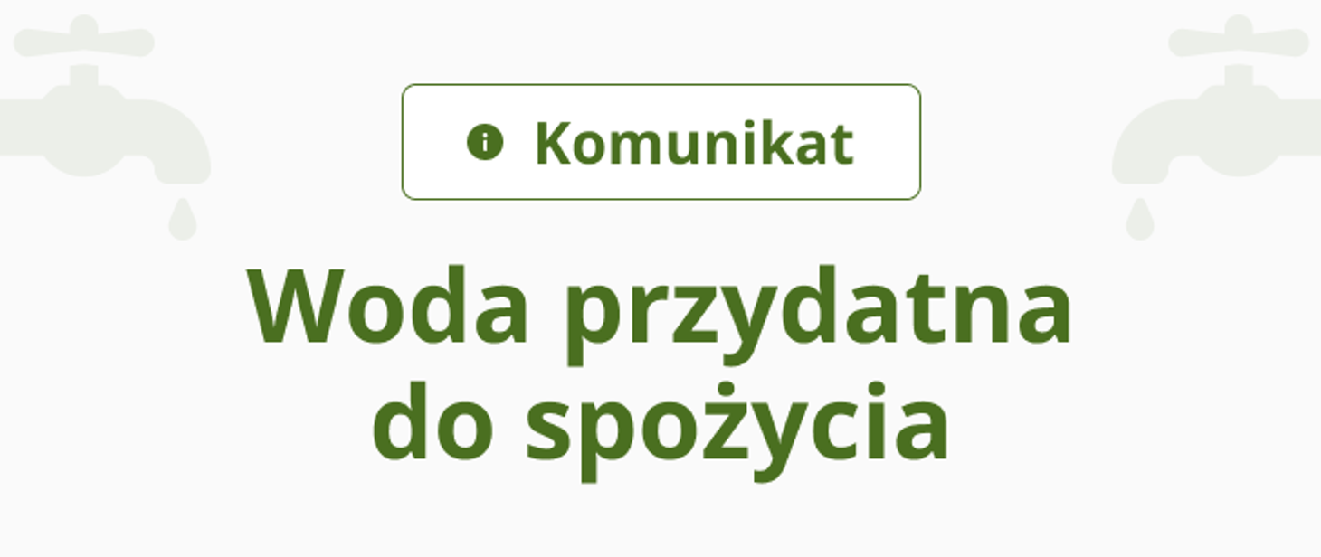 Komunikat skierowany do konsumentów wody z wodociągu w Pukininie