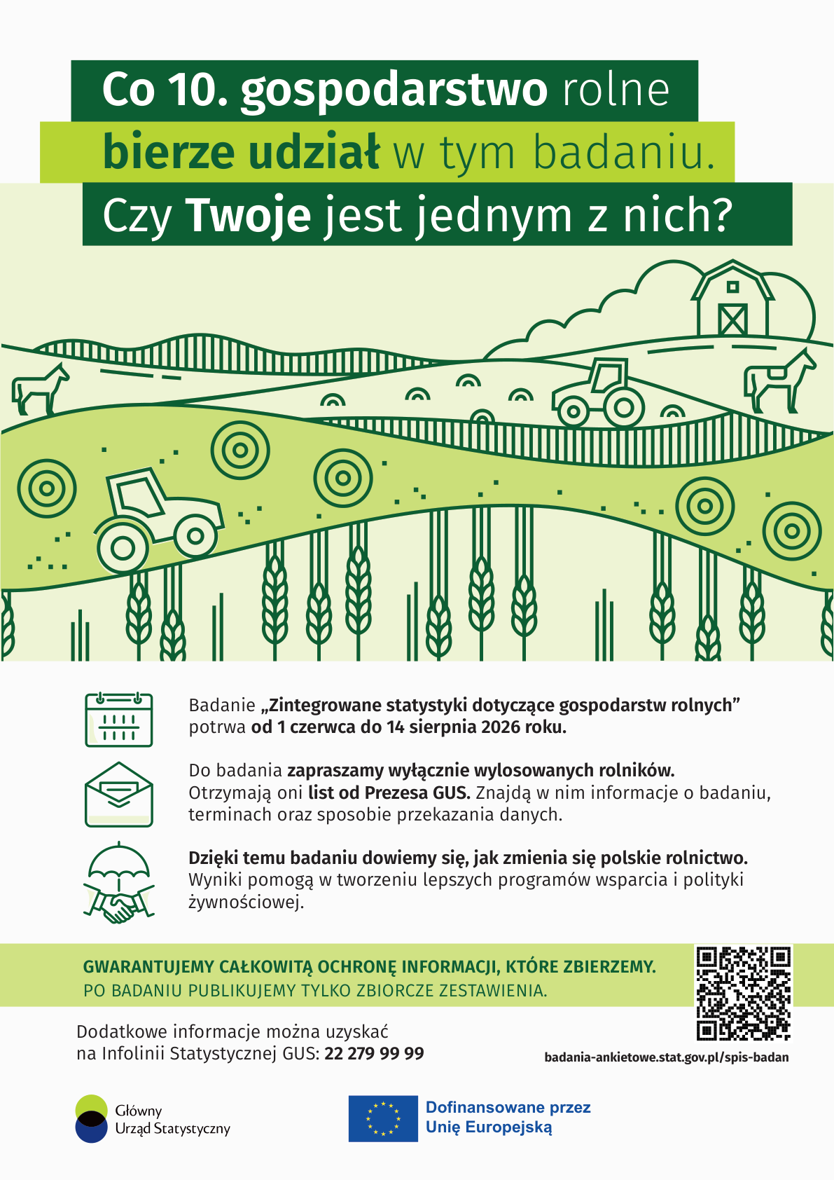 Badanie „Zintegrowane statystyki dotyczące gospodarstw rolnych” (R-SGR)