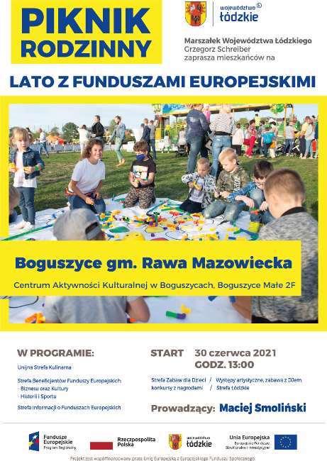 Piknik Rodzinny "Lato z Funduszami Europejskimi"
