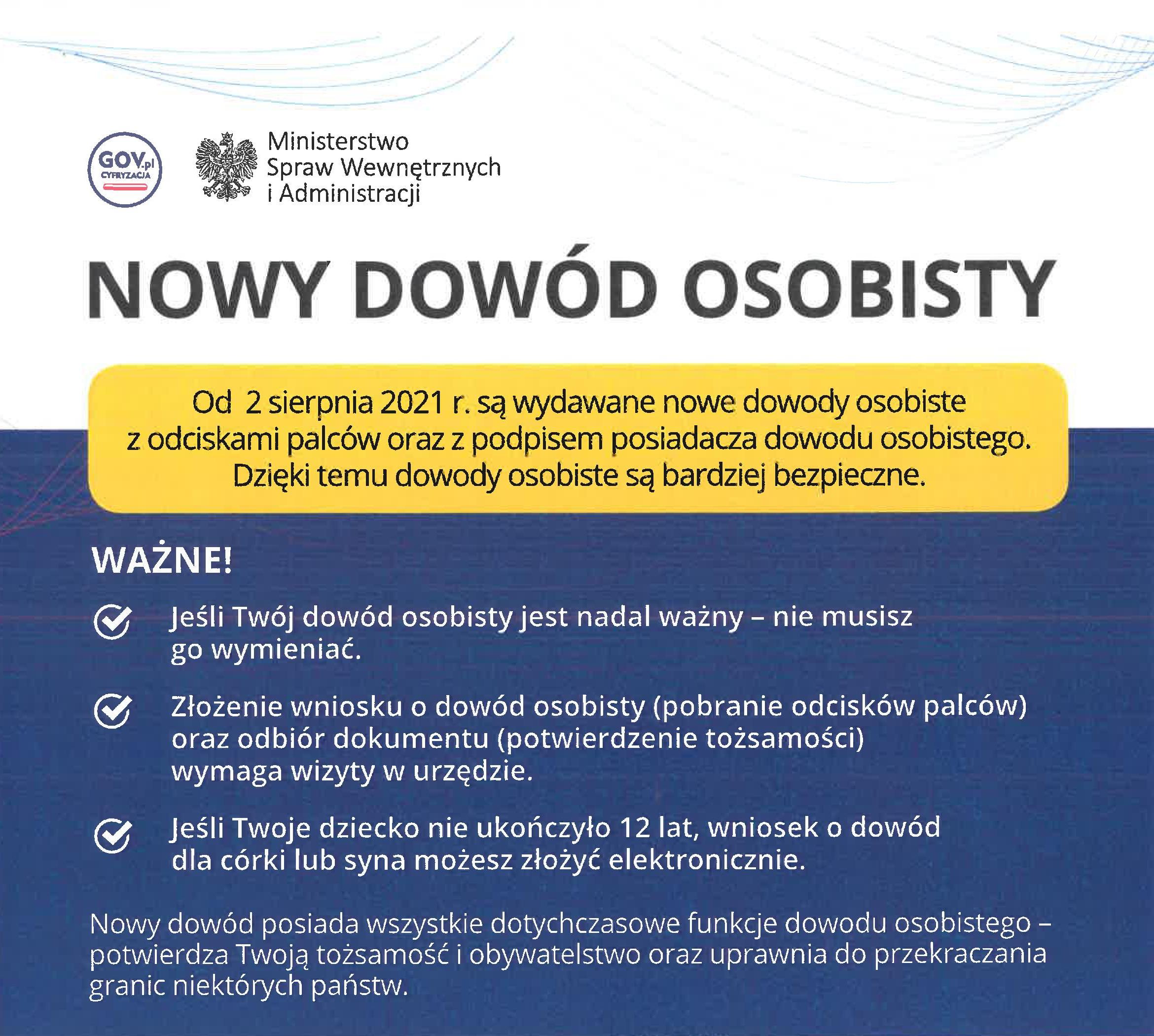 Nowy dowód osobisty