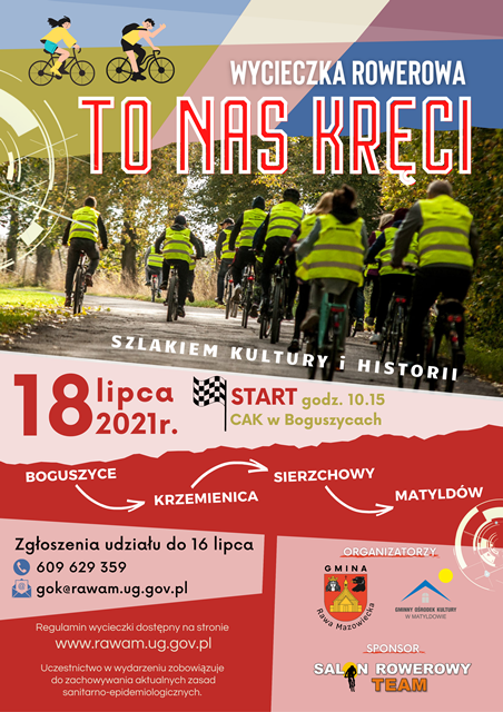 Druga edycja wycieczki rowerowej "To NAS KRĘCI"