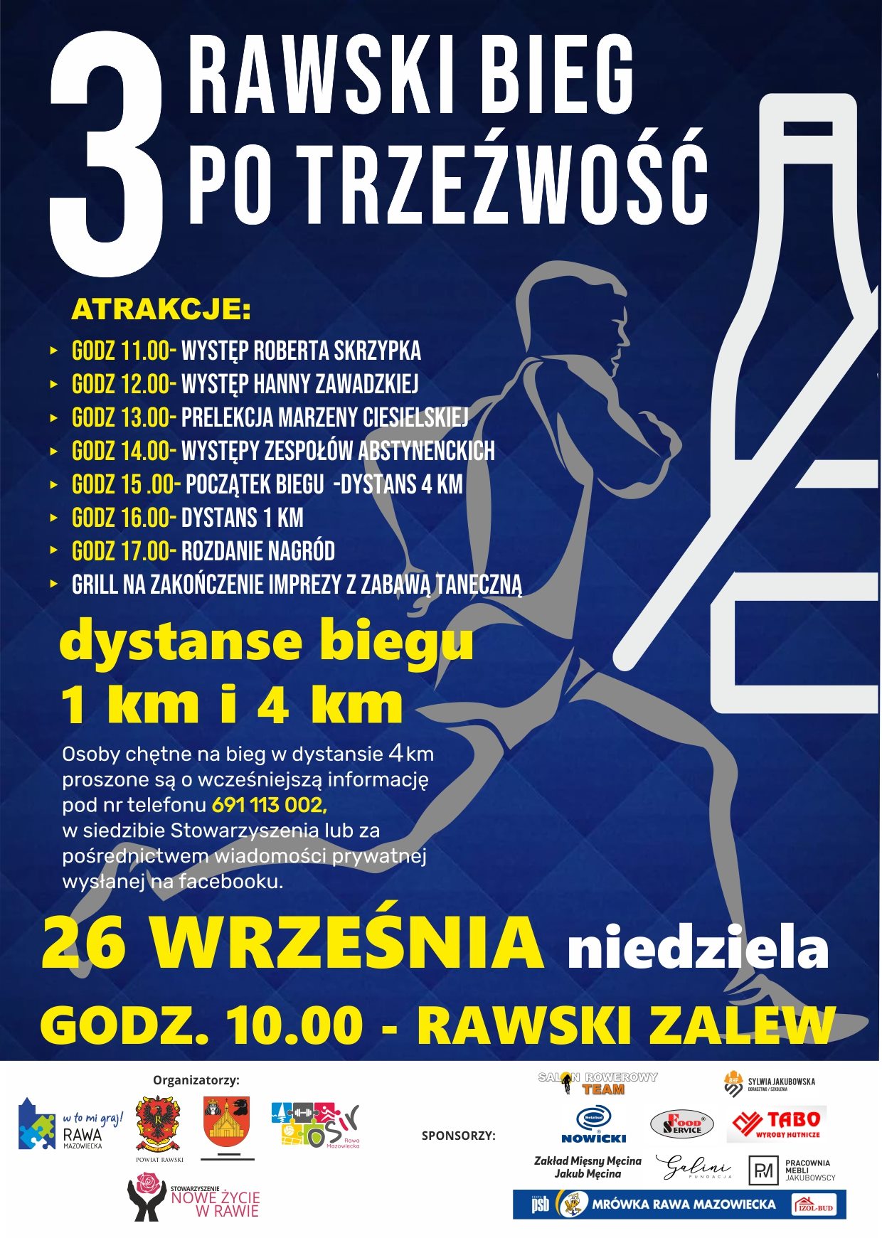 3 RAWSKI BIEG O TRZEŹWOŚĆ