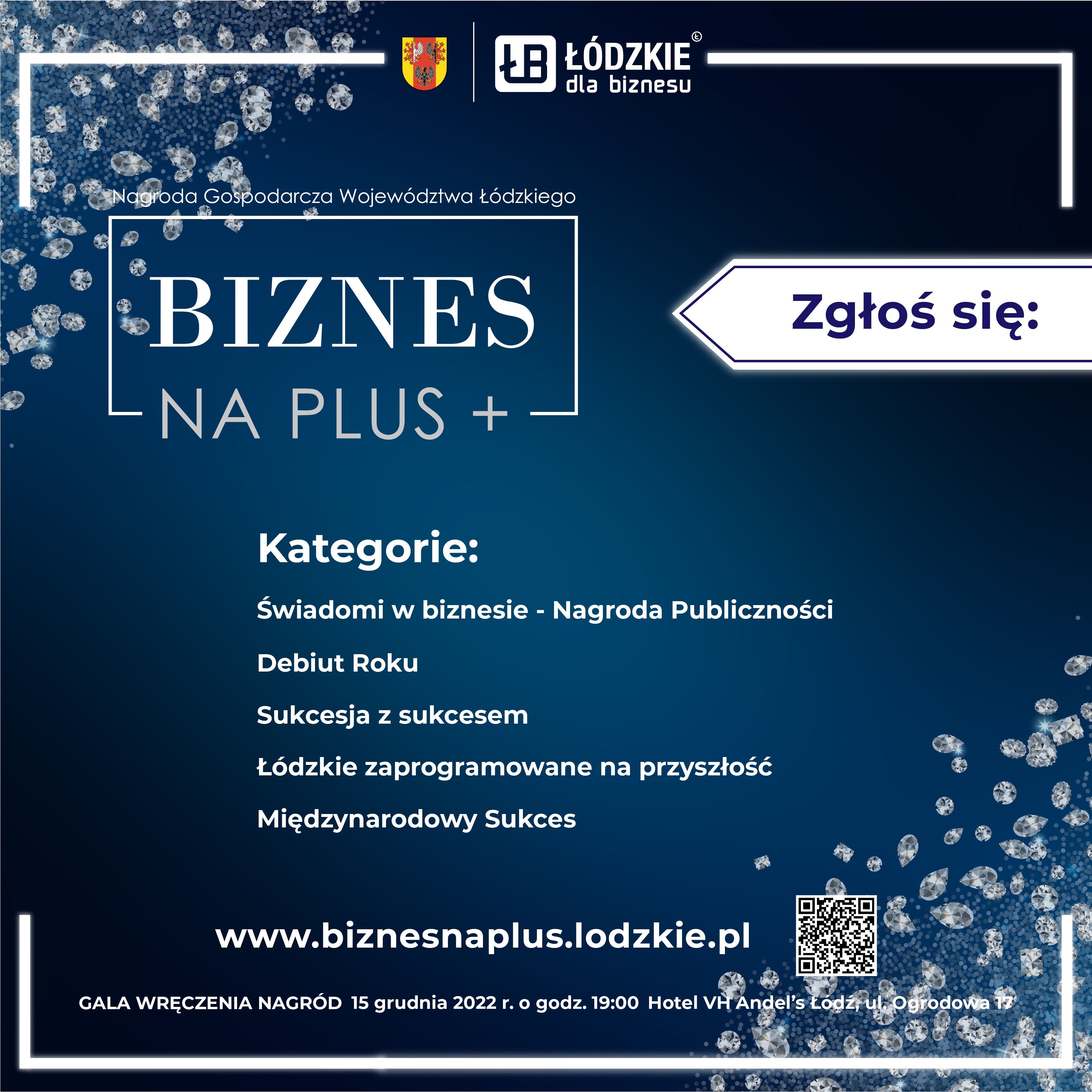 Nagrody Gospodarczej Województwa Łódzkiego „Biznes na PLUS”