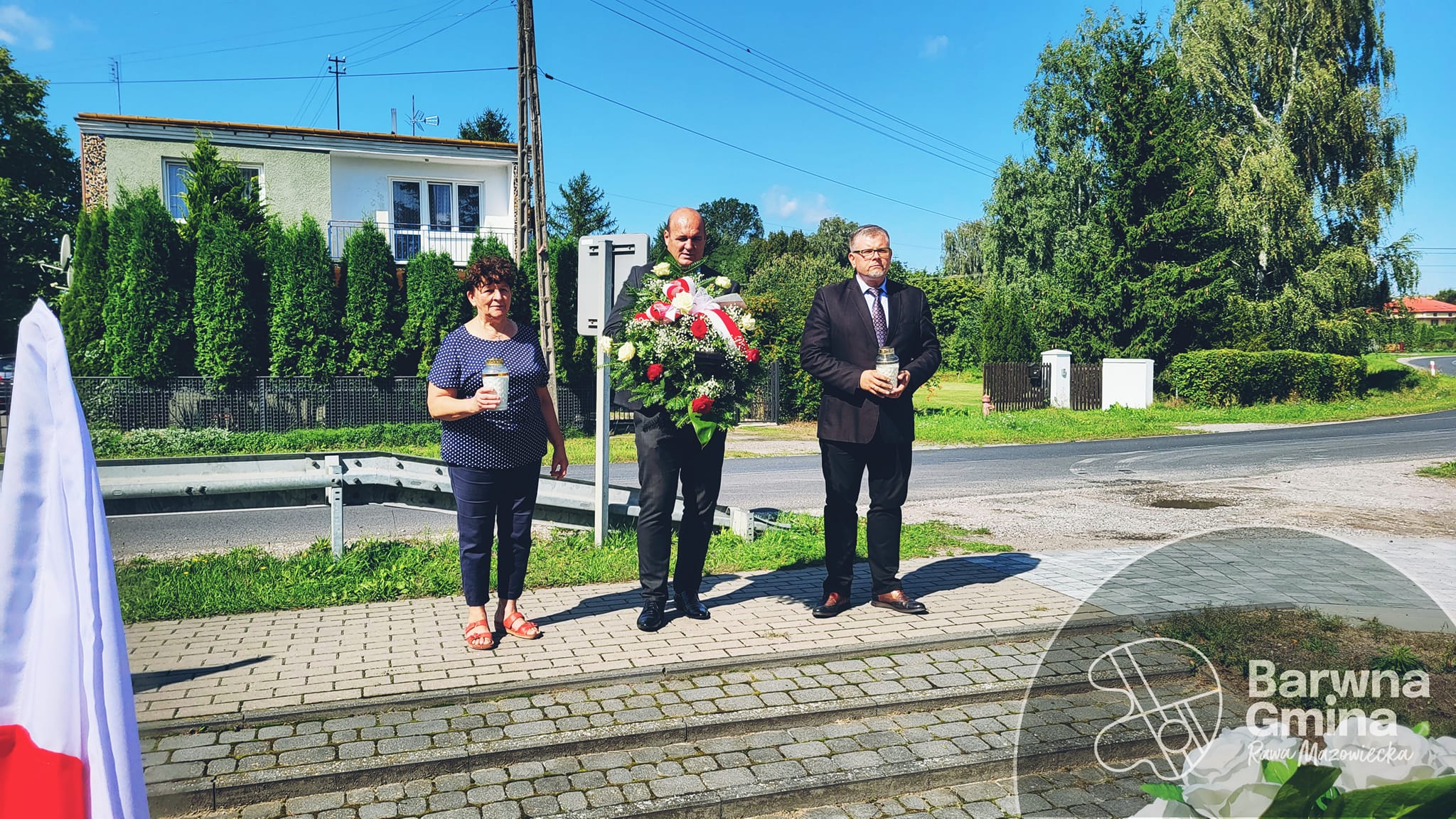 Przedstawiciele Gminy Rawa Mazowiecka oddali hołd ofiarom II Wojny Światowej.