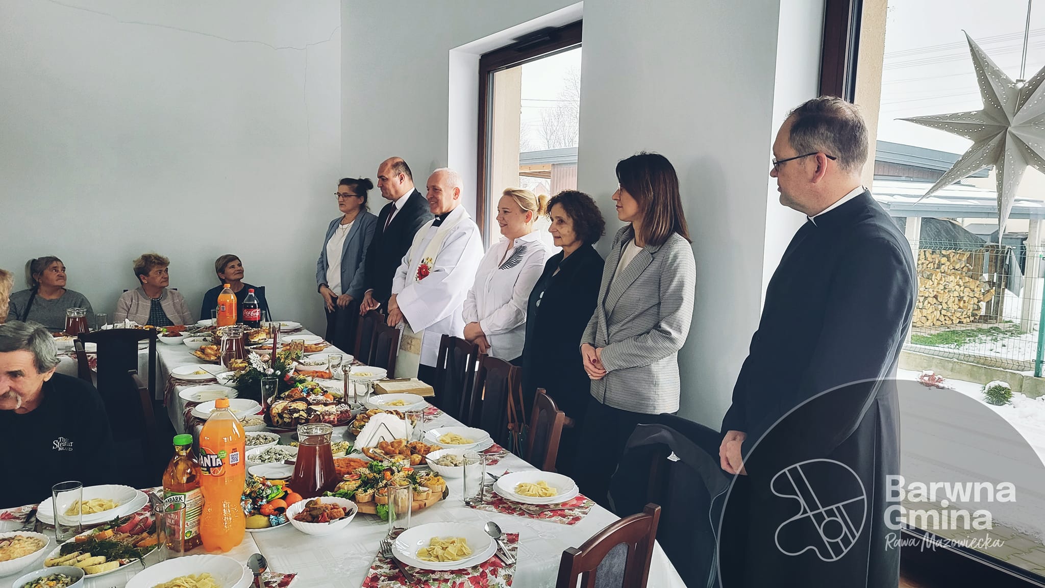 To już wieloletnia tradycja - spotkanie opłatkowe dla osób starszych, samotnych, schorowanych, organizowane przez Gminny Ośrodek Pomocy Społecznej i Wójta Gminy Rawa Mazowiecka